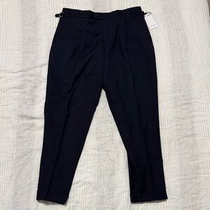 Reiss Men's Midnight Blue Dress Trousers